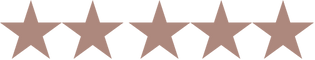 Five stars in a nice red brownish copper color.
